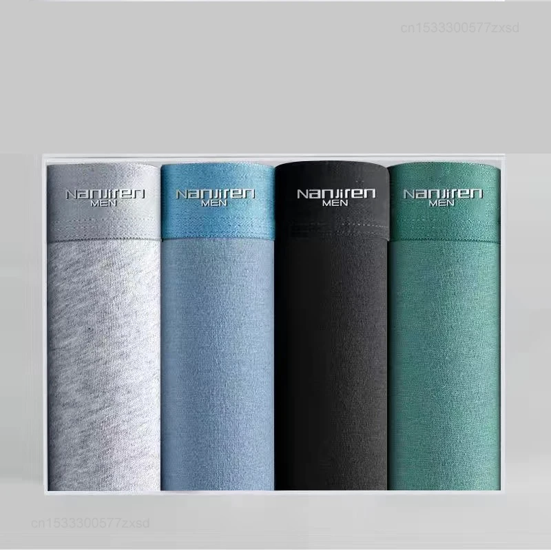 Xiaomi Male Organic Cotton Casual Men Underwear Boxers Breathable Man Antibacterial Seamless Comfortable High Quality Men Shorts