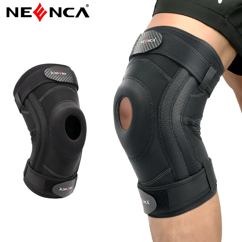 Compressive Knee Brace with Knee Stabilizer for Men and Women Knee Pain Arthritis Meniscus Tear ACL MCL Sports Injury Recovery