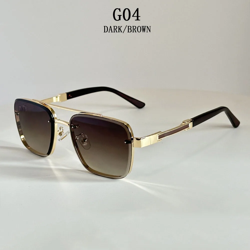 ZUIDID 2025 neue Quadratische Sonnenbrille Männer Luxus Urlaub Sonnenbrille Frauen Vintage-Mode Gläser Retro Shades Gafas De Sol Hombre Zonnebril 7