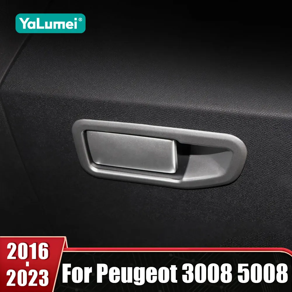 

Co-pilot Storage Box Handle Cover For Peugeot 3008 5008 GT 3008GT 5008GT 2016 2017 2018 2019 2020 2021 2022 2023 Car Accessories