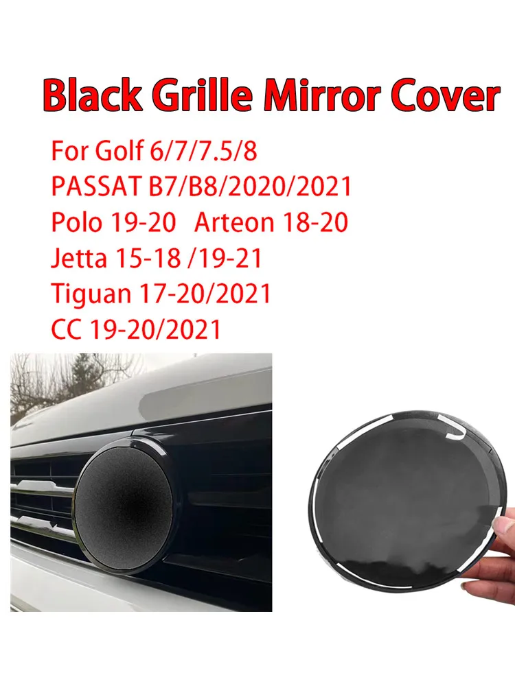 Auto Voor Grill Cover Of Kofferbak Embleem Deksel Auto Stickers Voor Golf 6/7/7.5/8 Passat Polo CC Jetta Tiguan Niet Affecteren ACC - afbeelding 2