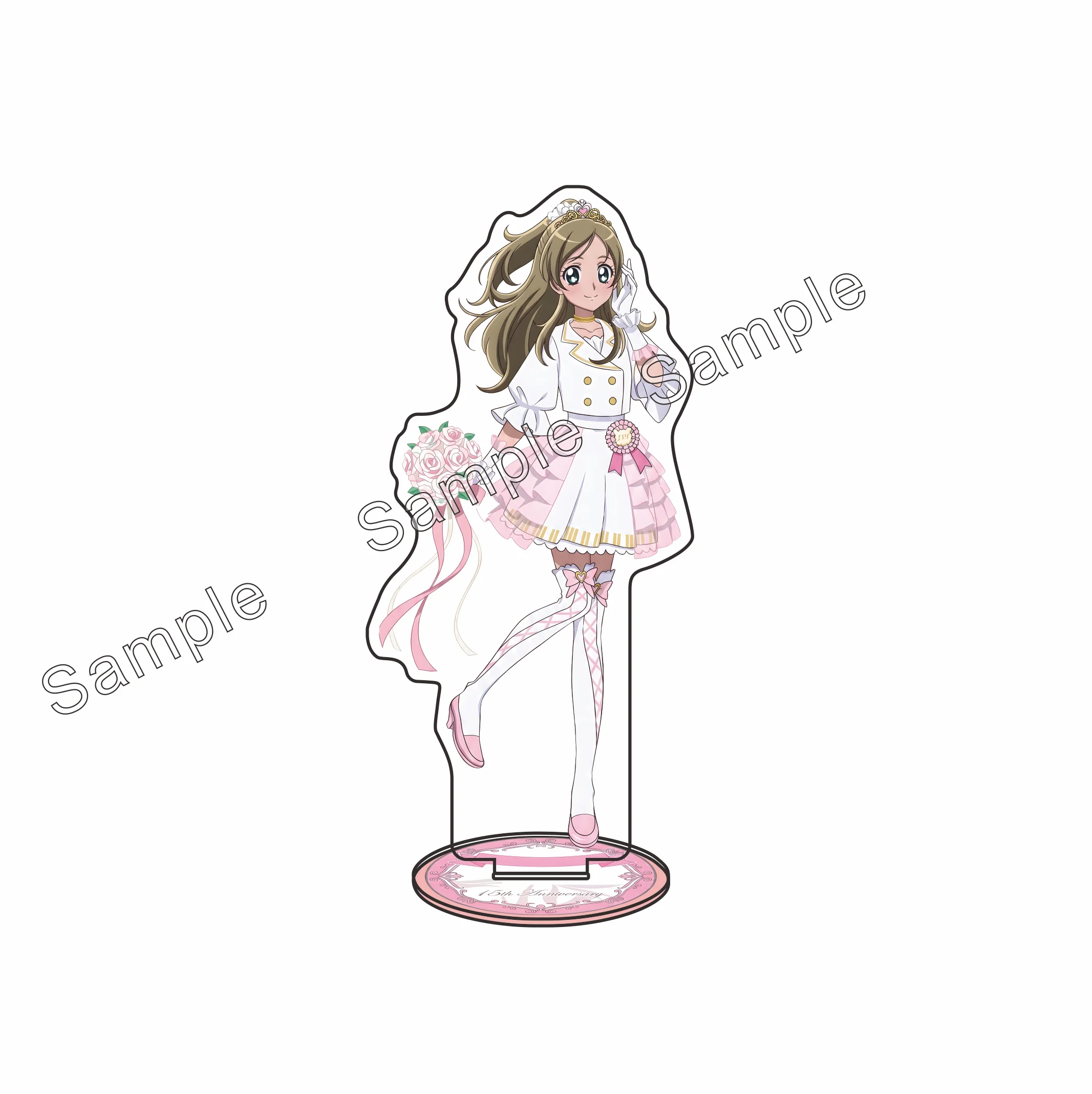 Maho Girls PreCure Girls Character Acrylic Stand Keychain, Lovely Gift With Call Of The Night Anime Desk Merch