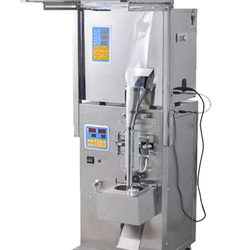 Automatic packaging machine, tea bag, granular seasoning powder, coffee grain automatic quantification