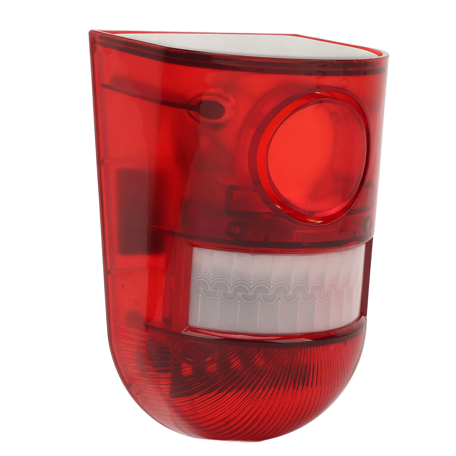 إنذار مستشعر الحركة الشمسية 129dB الصوت IP65 مقاوم للماء إنذار الضوء الأمن لمستودع المزرعة إنذار الصوت والضوء الشمسي #1