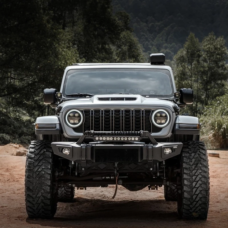 

OMU Front Bumper Without Sensor Holes for Wrangler JL Manufacture Accessories Steel Bull bar for Gladiator Pickup JT