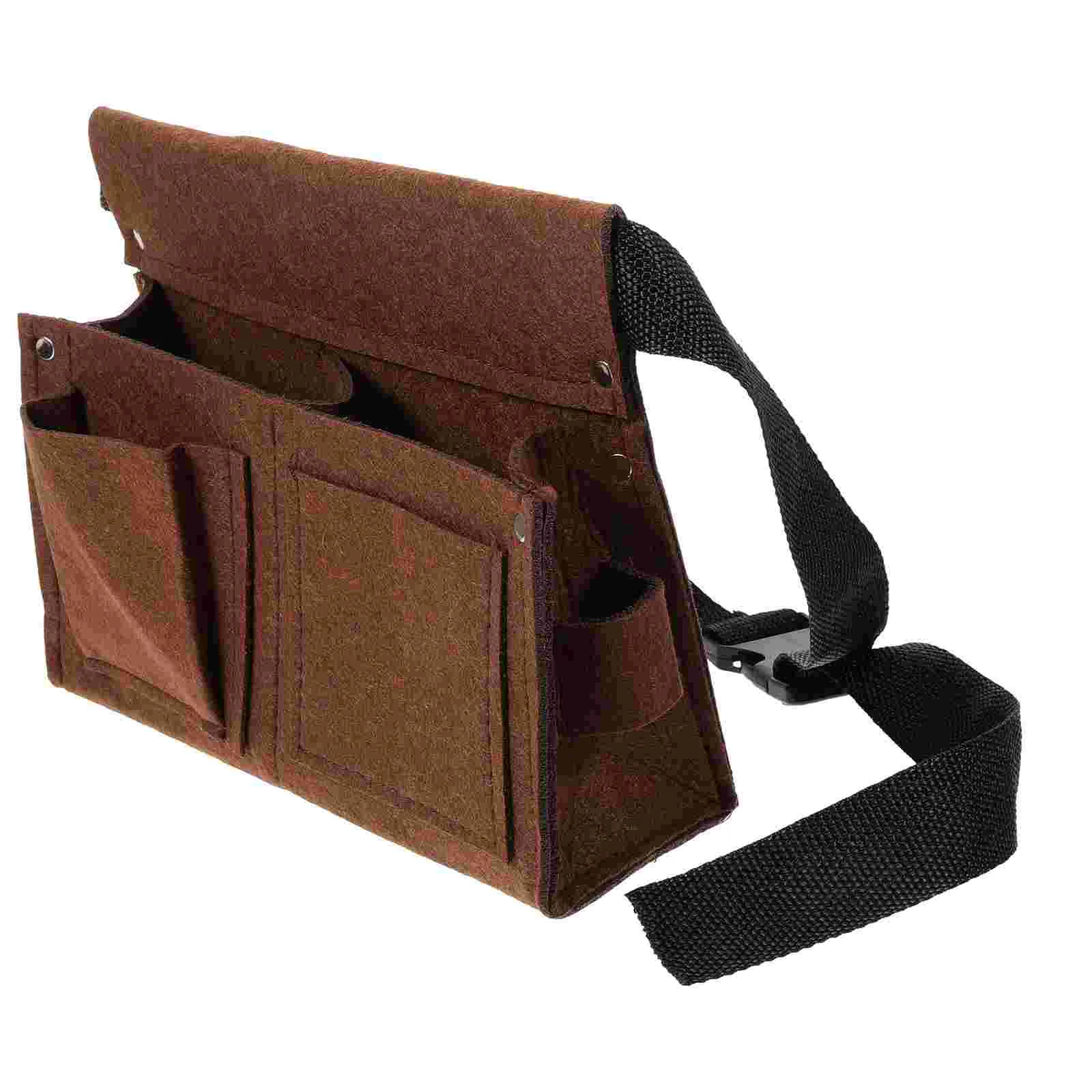 Tool Kits Carpentry Small Belt Pouch Belts Coffee Construction Bag Carpenter Man