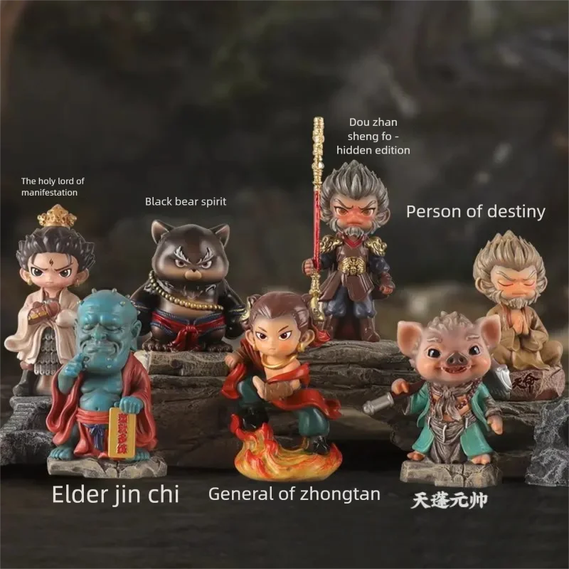 Complete set of Black Myth: Wukong game merch 2026 trendy new blind box figurine gifts