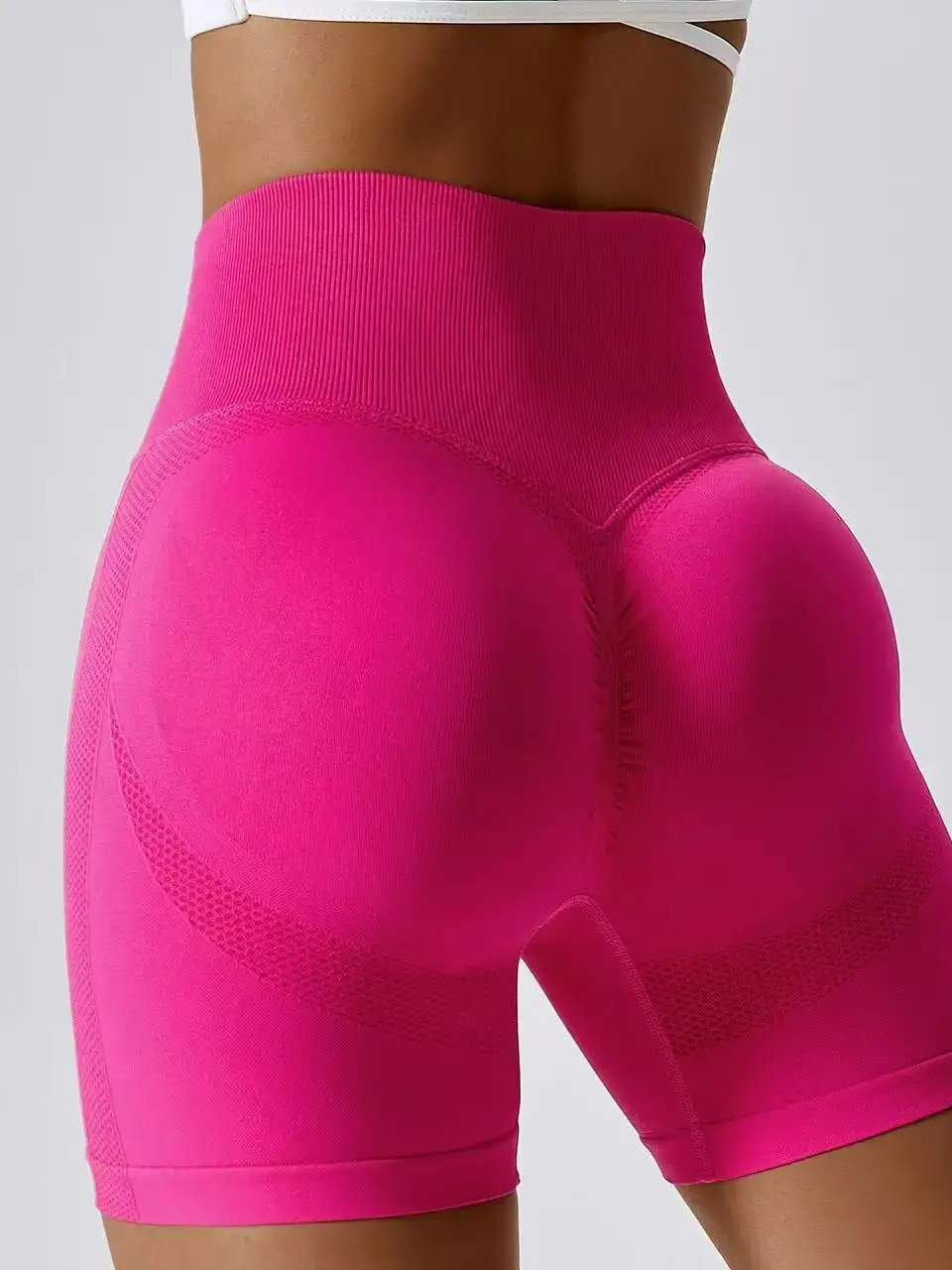 AliExpress NONE Women Shorts Seamless Sports Shorts For Women Cycling Jogging Fitness High Waist Push Up Gym Shorts Leggings Women Yoga Clothing
