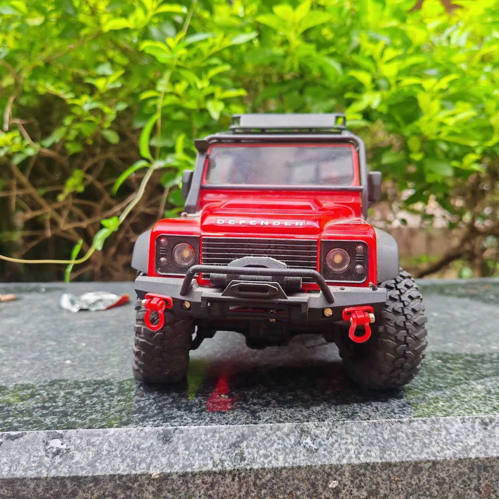 Mini Metal Trailer Towing Buckle Tow Hooks Decoration Accessories for 1/18 1/24 1/30 RC Car TRX4M SCX24 AX24 SCX30 FCX24 FCX24M - view 6