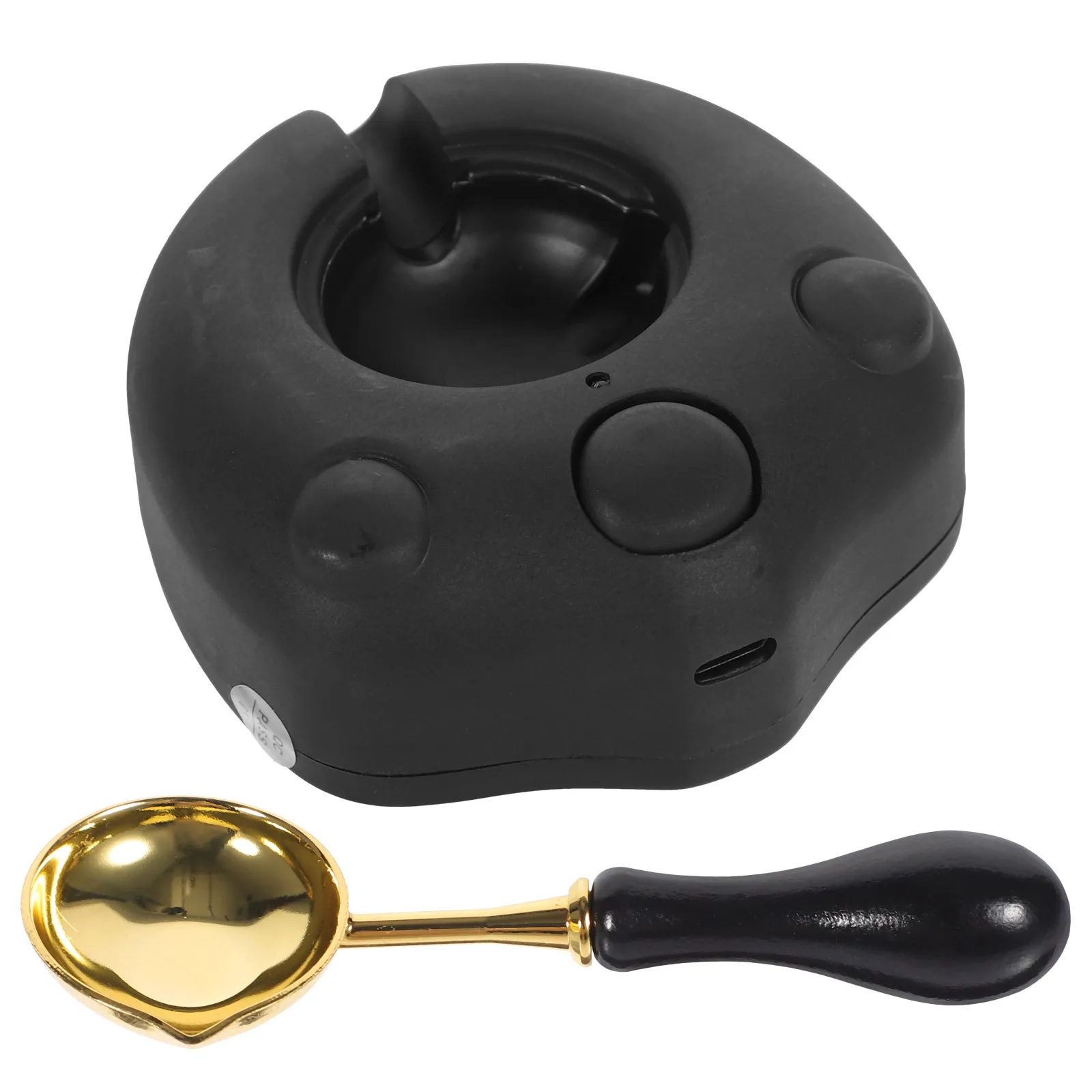 

1 Set Cat Claw Seal Warmer Kit Spoon Durable Melting Stove For Diy Sealing Crafts Portable Reusable Wax Melter Tool Household