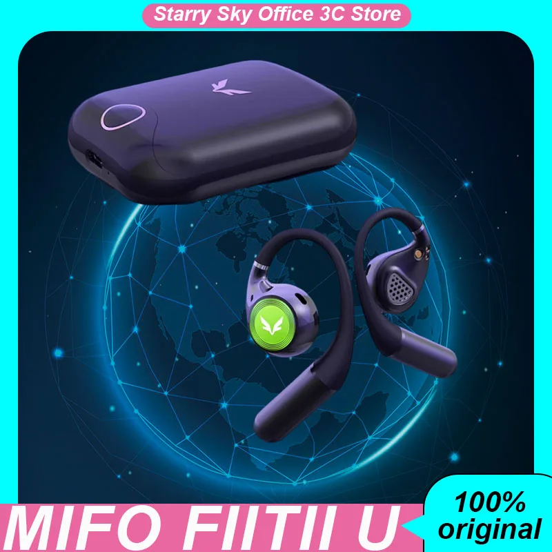 Mifo FiiTii U Wireless Earphones Bluetooth bone conduction Intelligent noise reduction Long battery life Sports headphones