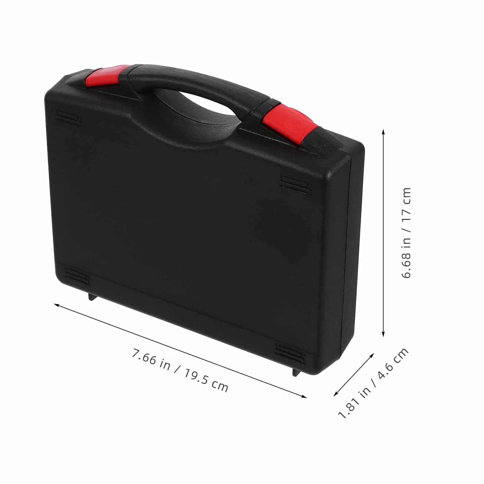 Multifunctional Hardware Drill Bit Storage Box Portable Pp Tool Organizer Transparent Lid For Small Parts Diy Craftsman