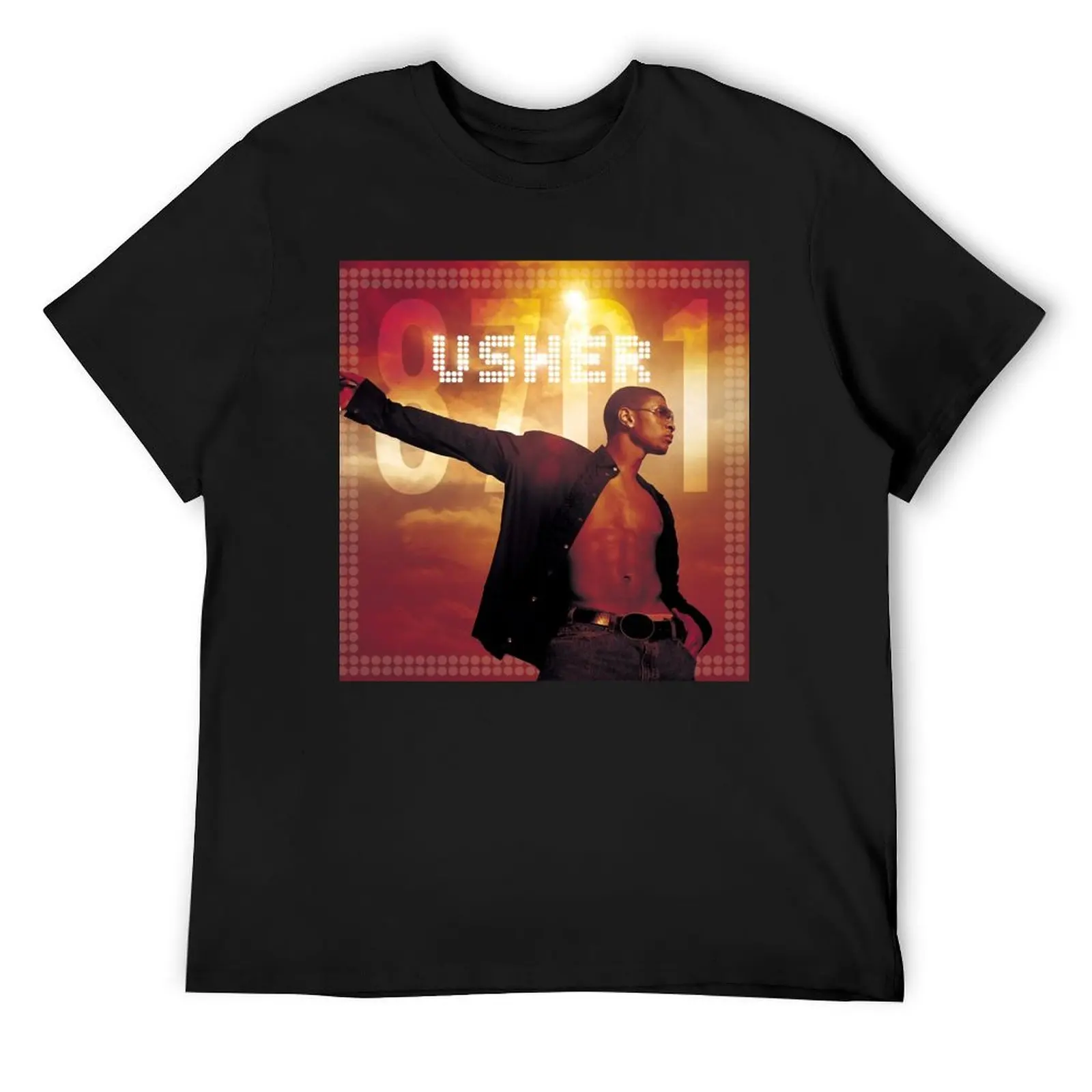 Usher 8701 Classic T-Shirt quick-drying aesthetic clothes oversizeds mens clothes