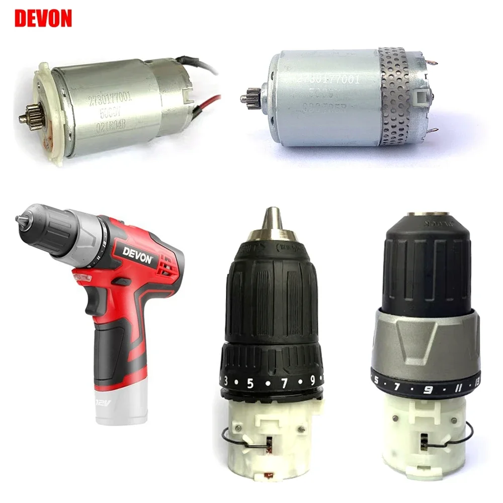 Original 5262 5268 Charging Drill Accessories Electric Hand Drill Motor Gearbox Chuck Lithium Rechargeable Drill 11/15 Teeth