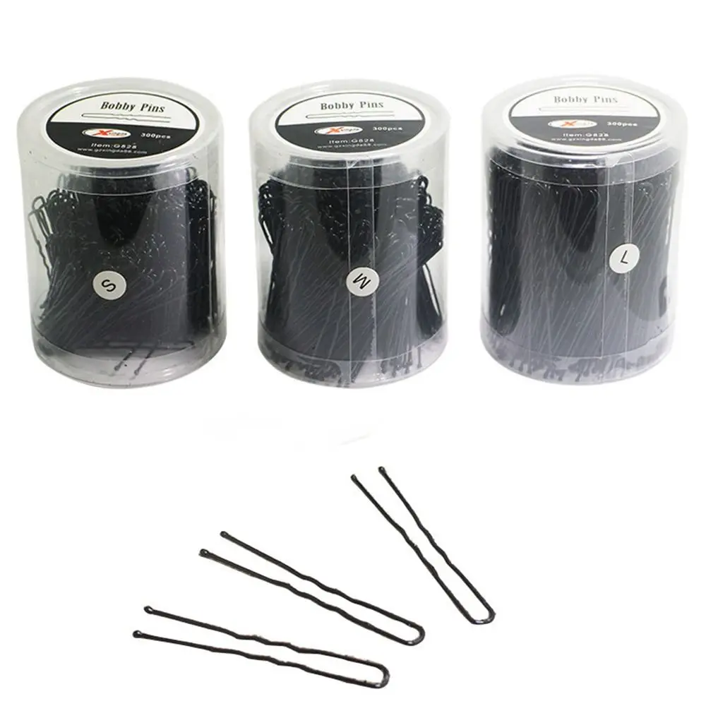 

Durable Invisible Hair Clips Portable Flexible U-shaped Clip Barrette Black Bobby Pin for Bride, Photography