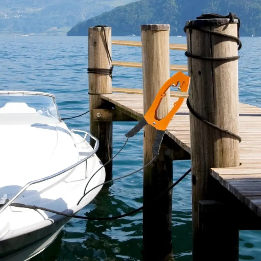 

Paddle Boards Paracord Canoe Grip Galvanized Steels Rope Kayaks Grip Portable Easy Mounting Brush Gripper Fishing