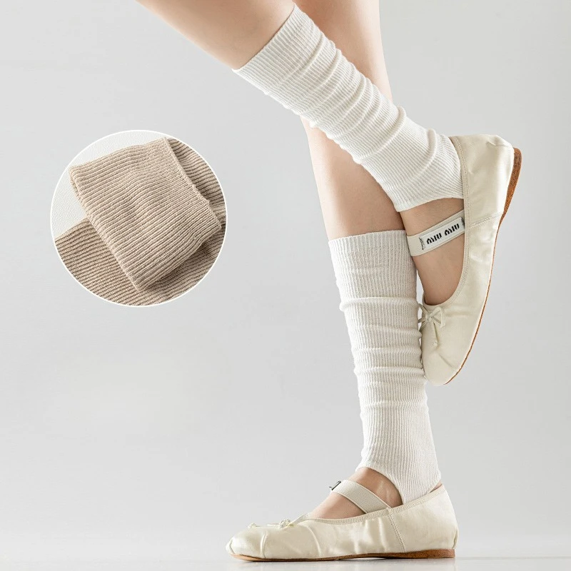 Spring and Summer Lightweight Knitted Stockings - New Style Foot-Protecting Leg Cover for Beautiful Legs - Long Tube Stockings