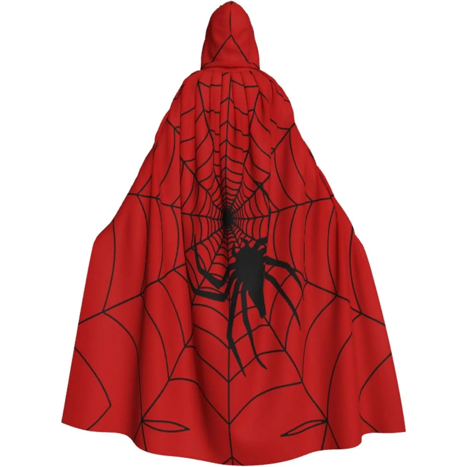 

Halloween Hooded Cloak Adult Hooded Cloak Cape Halloween Christmas Cosplay Costumes for Men Women