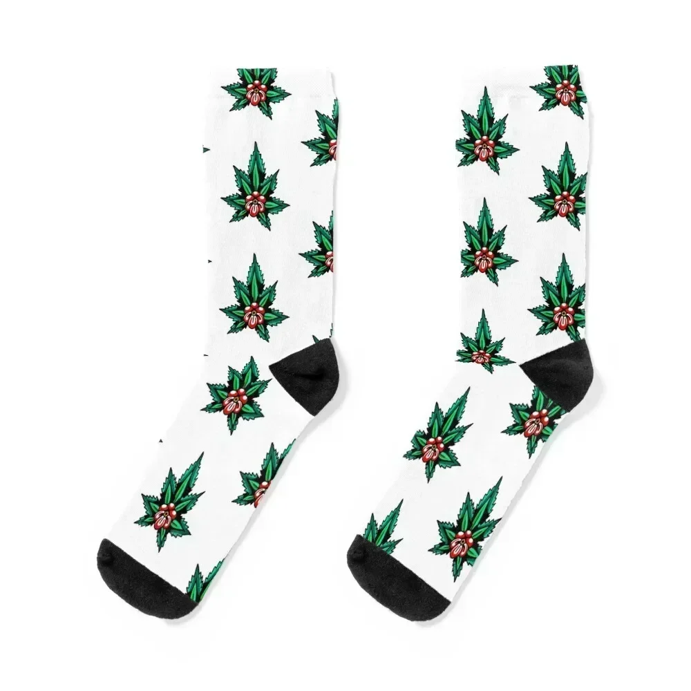 We’d love more flowers Socks short gifts halloween Rugby Socks Men's Women's essential Heating sock cute Socks Women Men's