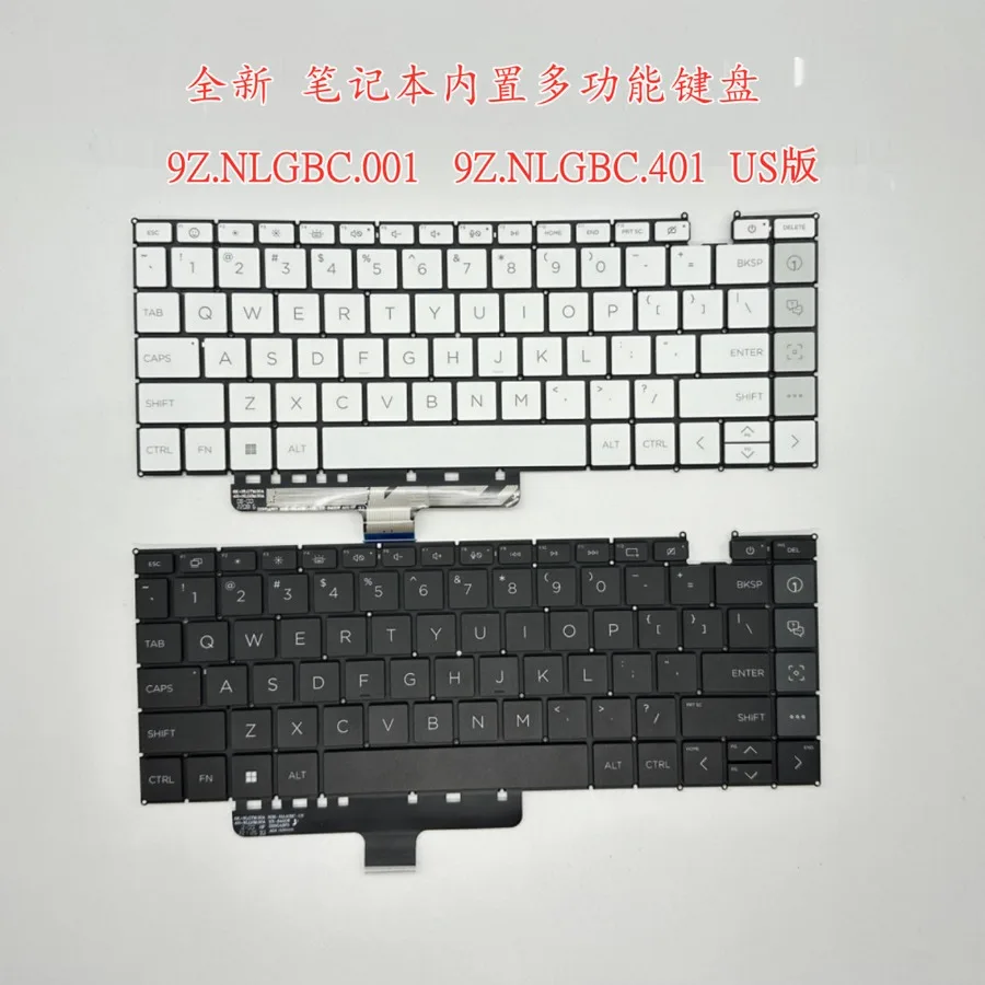 For original, HP, Lenovo, notebook built-in keyboard 9Z. NLGBC.001 9Z. NLGBC.401 US version