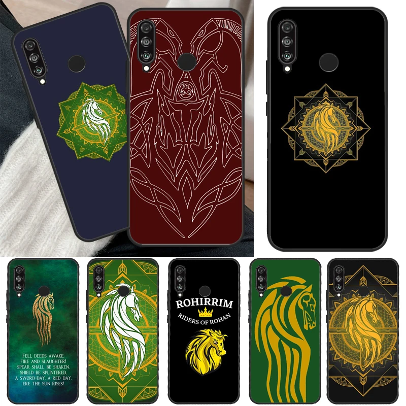 Rider of Rohan For Honor 50 Pro Phone Case For Huawei Nova 5T P Smart Z 2019 P20 P30 P40 Lite P50 Pro