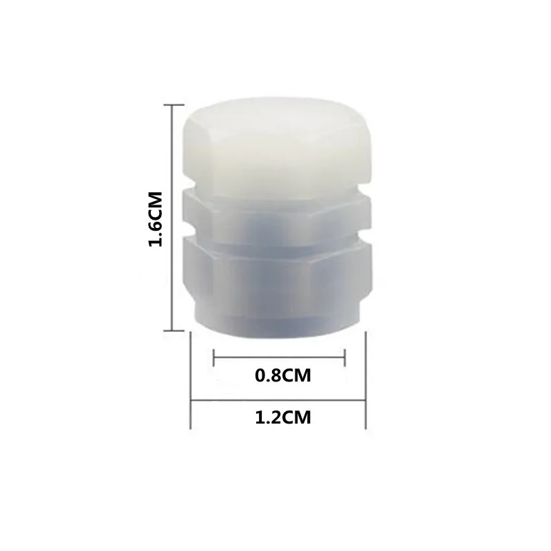 Car Wheel Hub Glowing Dust-proof Decorative Valve Cap For SsangYong Chairman Rexton Kyron Rodius Actyon korando Tivolan