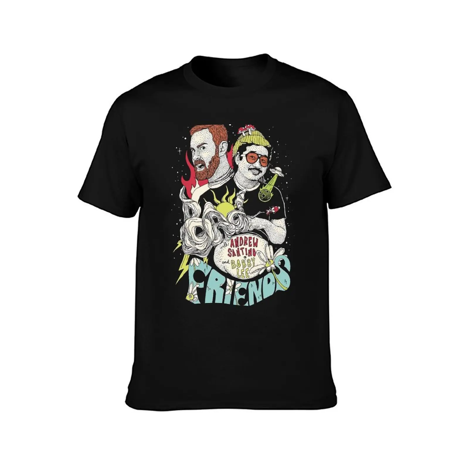Bad Friends T Shirt Andrew Santino & Bobby Lee I'm Bobby Mom Unisex T-Shirt Summer Casual Cotton Tee Oversized Streetwear Tops