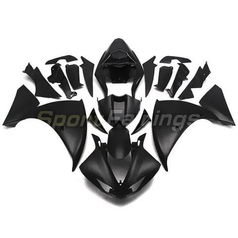 Yamaha R1 YZFR1 YZF1000 YZF-R1 2009 2010 2011 새로운 ABS 오토바이 페어링 키트 주입 플라스틱 패널 차체 액세서리
