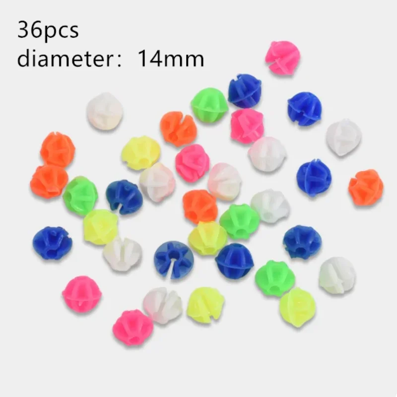 36pcs Bicycle Wheel Spoke Beads Multiple Color and Shape Children Bike Spoke Bead Cycling Plastic Spoke Wheel Decoration Clips