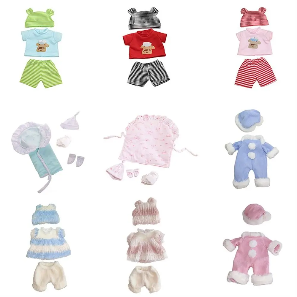 Doll Accessories Skirt Sweater Doll Clothes Jumpsuit Pajamas 30cm Doll Dress Casual Suit Cute Baby Doll Clothes DIY Toys