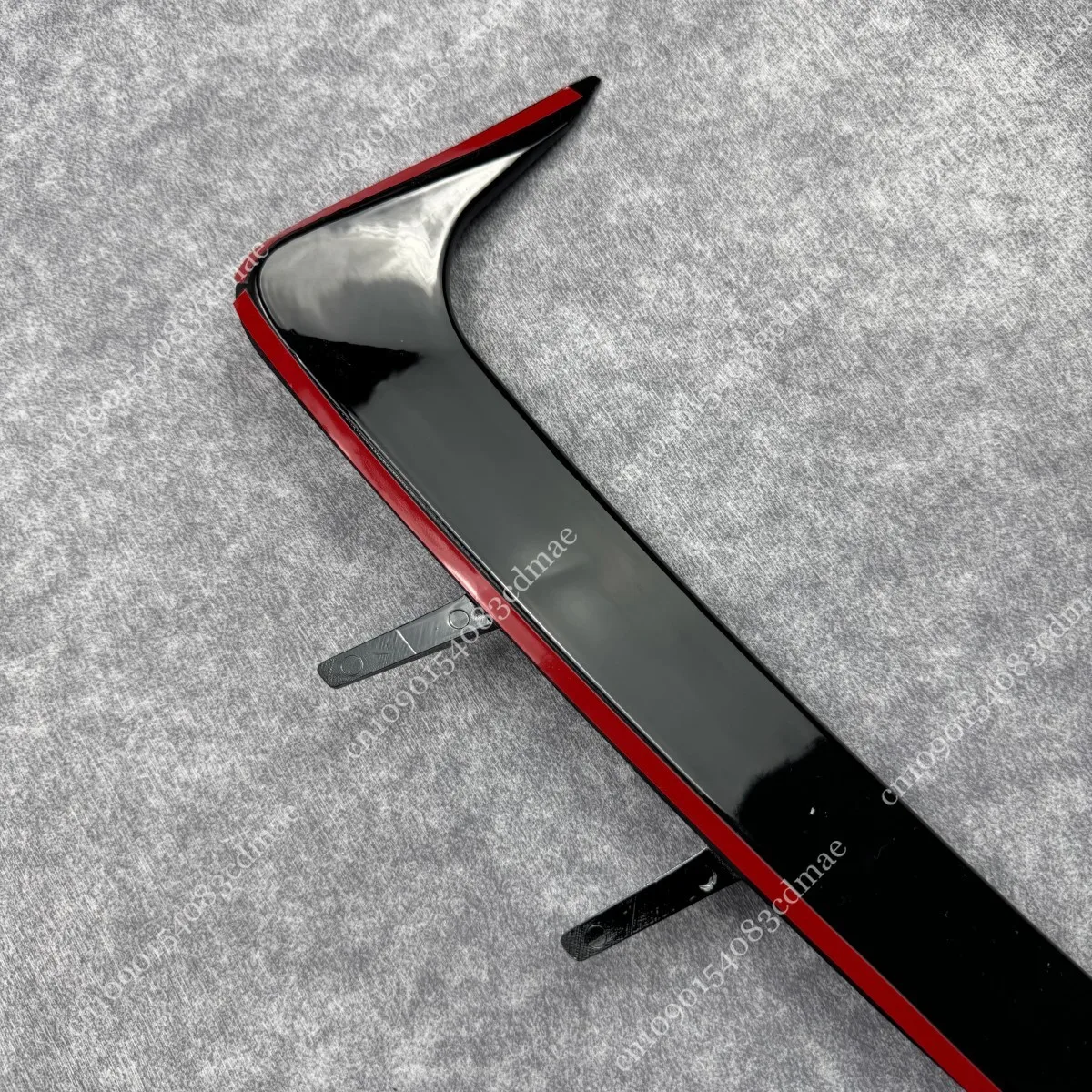 For BMW X6 G06 M-Sport 30d 40i 40d M50i M50d M60i 2019-2025 Rear Bumper Air Vent Splitter Canards Sticker Cover Trim Body Kits