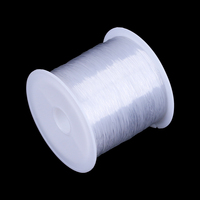 155-22meter 0.2-0.6mm Transparent Non-Stretch Strong Fish Line Beading Crystal Rope Nylon Wire String For Jewelry Making Finding