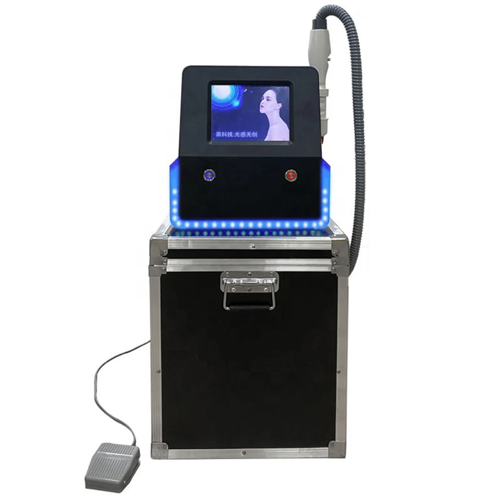 Professional  Q Switched ND YAG Laser 532 &1064 &1320nm Pigment Picosecond Carbon Skin Laser Machine For Tattoo Removal