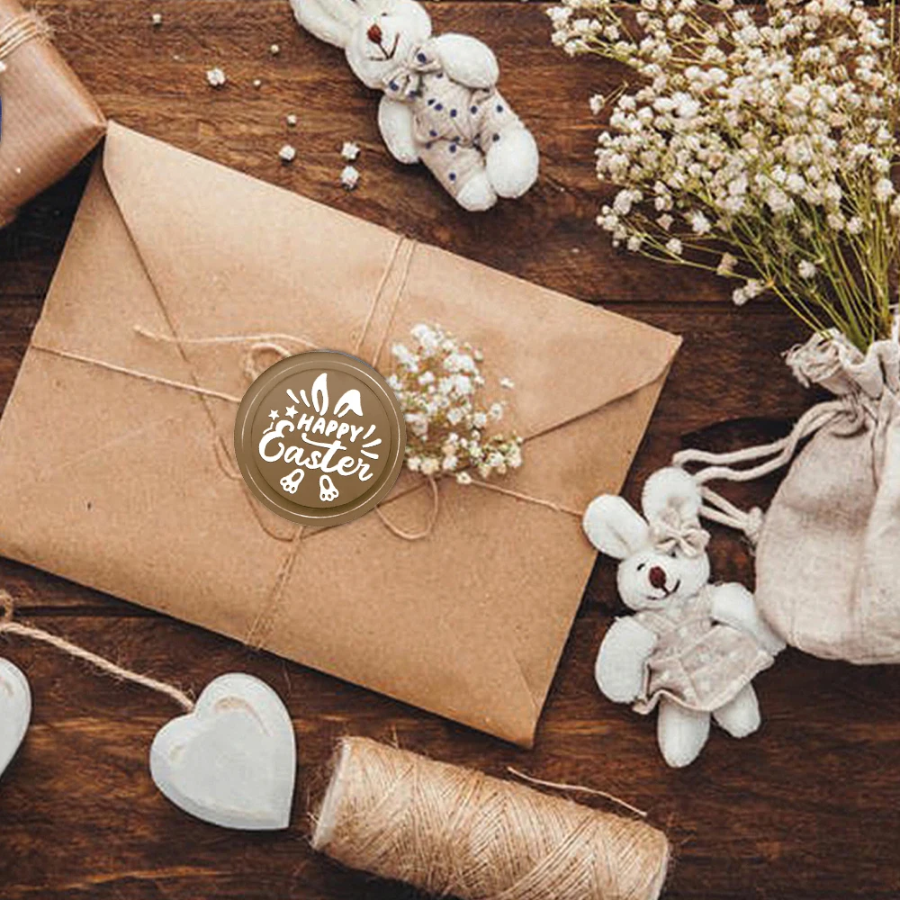 ختم شمع للزينة ، لوازم مشغولات يدوية ، عيد الفصح السعيد ، سكرابوكينغ ، عيد الميلاد ، دعوة زفاف ، أكياس نبيذ ، هدايا #2