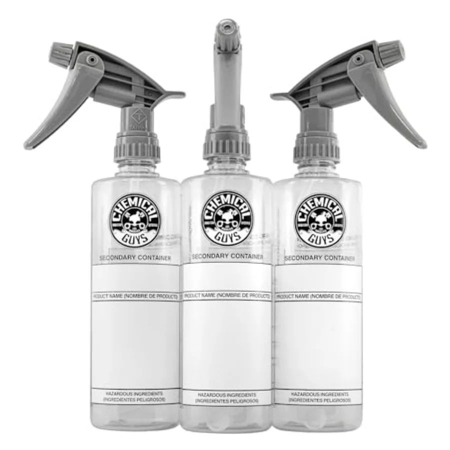 

Secondary Container Dilution Bottle with Heavy Duty Sprayer, 16 oz, 3 Pack