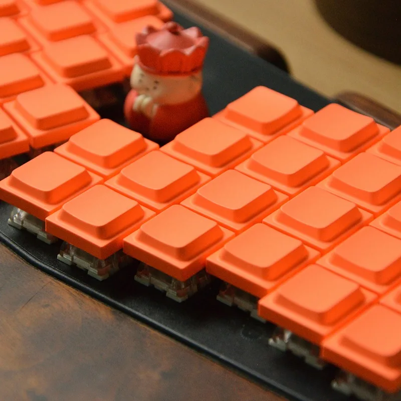 LAK No Engraved Color Keycaps MX Low Profile Key Cap Customized PBT Material Keyboard Caps for Mechanical Keyboard Accessories