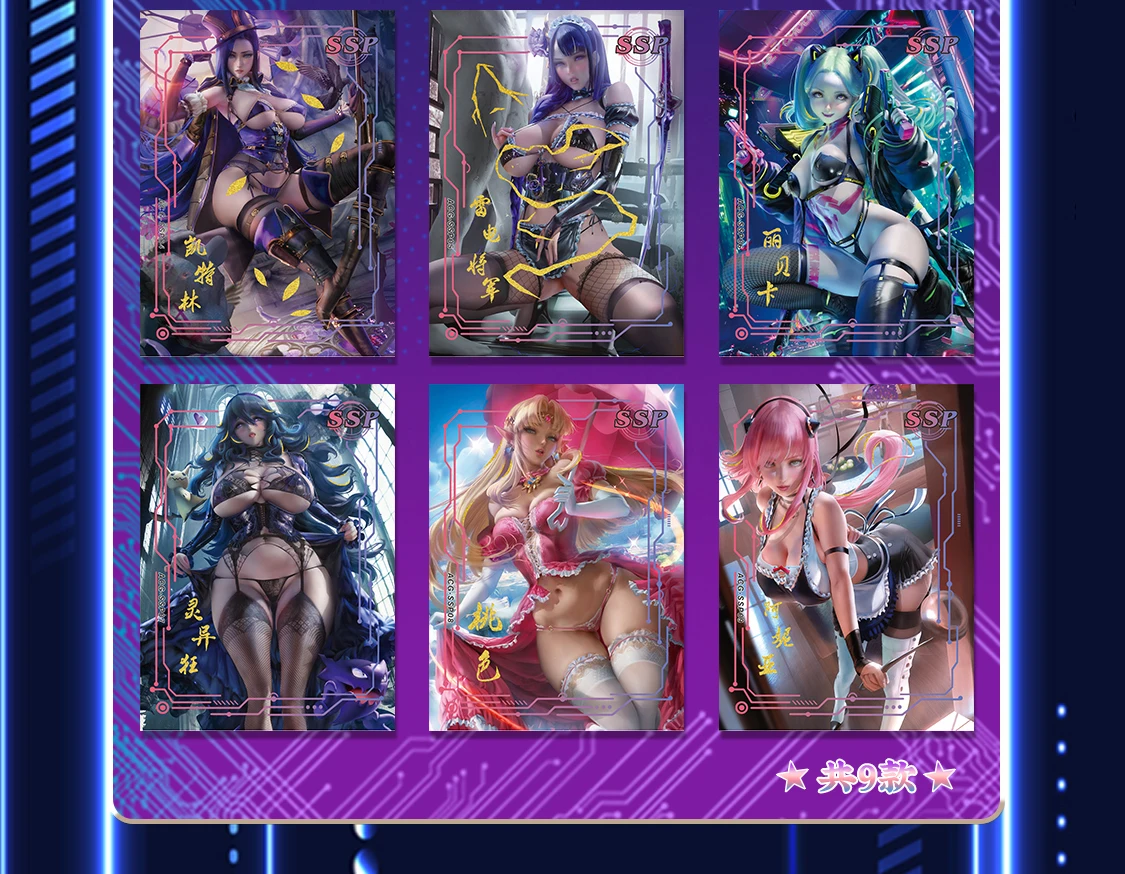 Beautiful Girls Goddess League Peripheral Cards Collectible Edition Rare Card Japanese Anime Character Card Kids Birthday Gifts