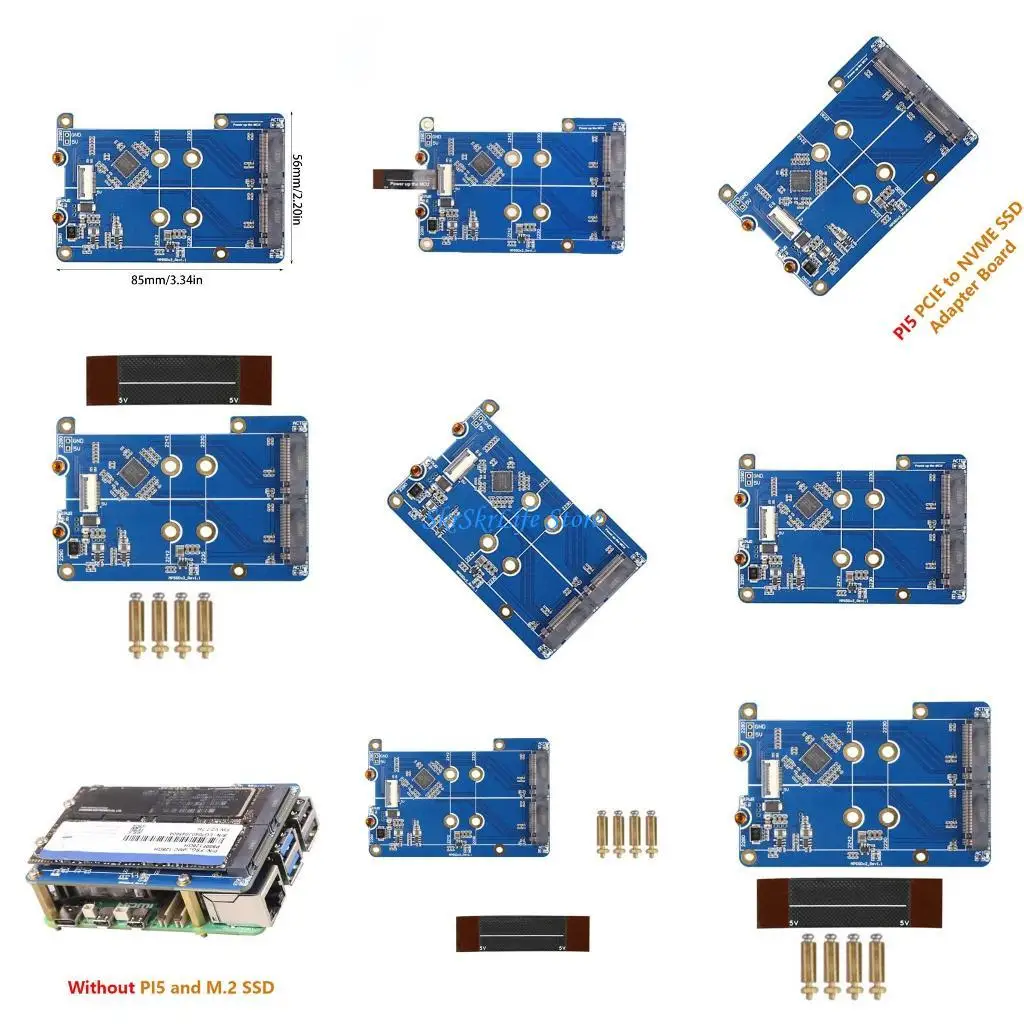 

E65E PCIE to NVME Double SSD Expansion Board Unlocks More Storage Space