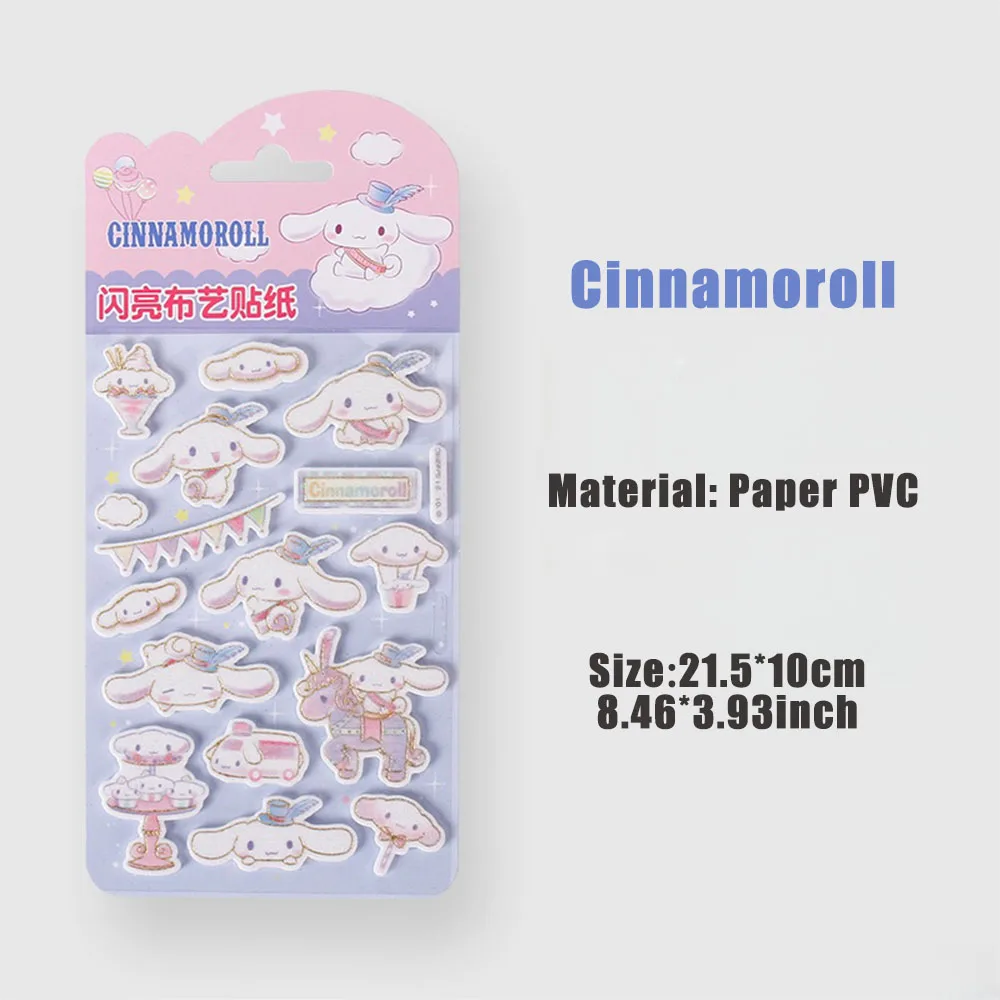 Echte Sanrio Daily Life Stickers Hello Kitty Scrapbooking Diy Journal Briefpapier Sticker Leuke Deco Esthetische Kunstbenodigdheden