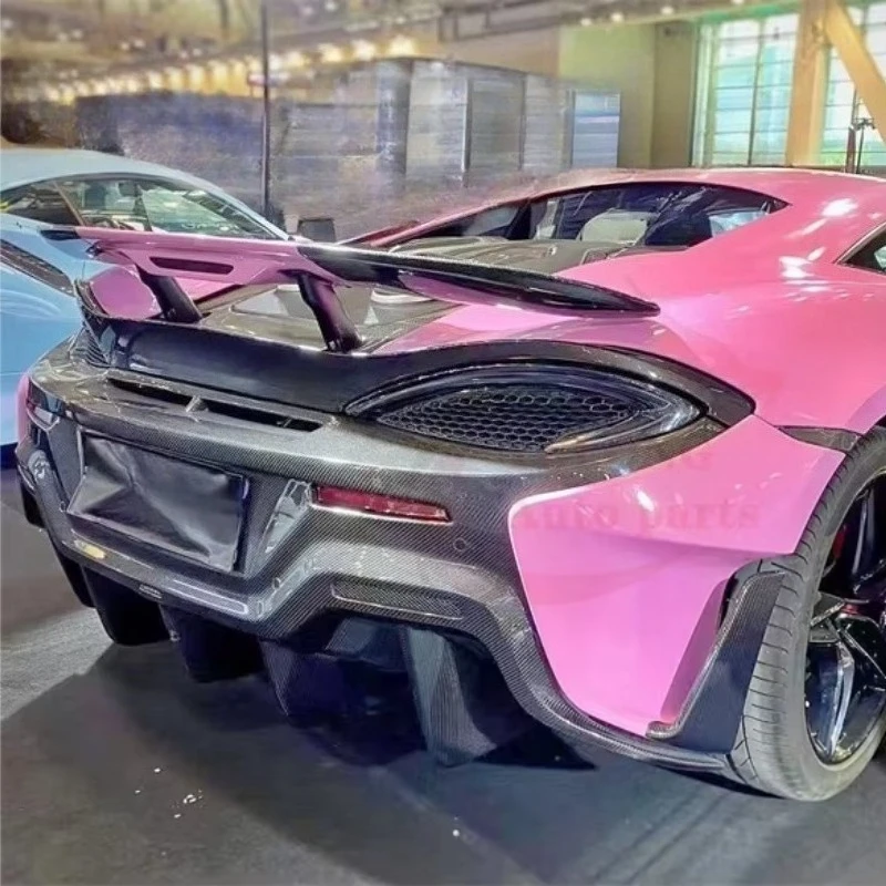 

Dry Carbon Fiber 600lt Style Rear Bumper Body Kit for McLaren 540C 570s Upgrade 600LT Body Kit