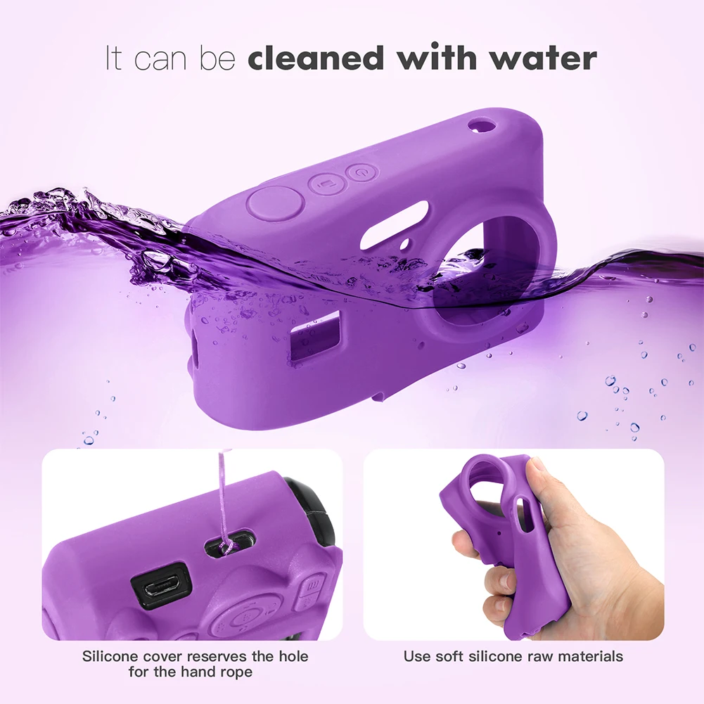 Funda para cámara digital KODAK PIXPRO FZ45 con cordón, funda ligera para cámara, funda protectora para cámara de viaje al aire libre de color sólido