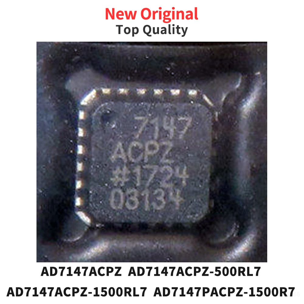 (1 Piece) AD7147ACPZ AD7147ACPZ-500RL7 AD7147ACPZ-1500RL7 AD7147PACPZ-1500R7 QFN-24 New Original