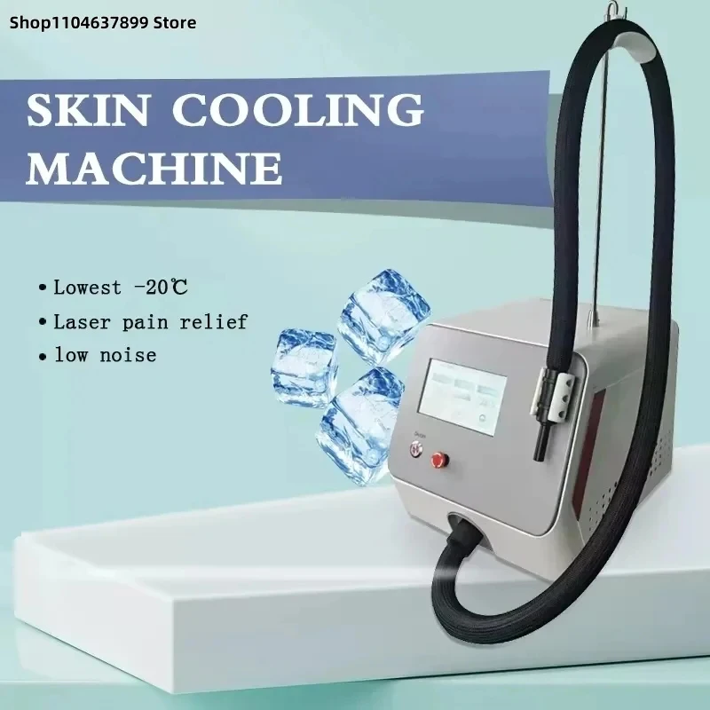 Laser Treatment Skin Cooling Machine with Cold Air System for Pain Relief Beauty Salon Device Factory Price