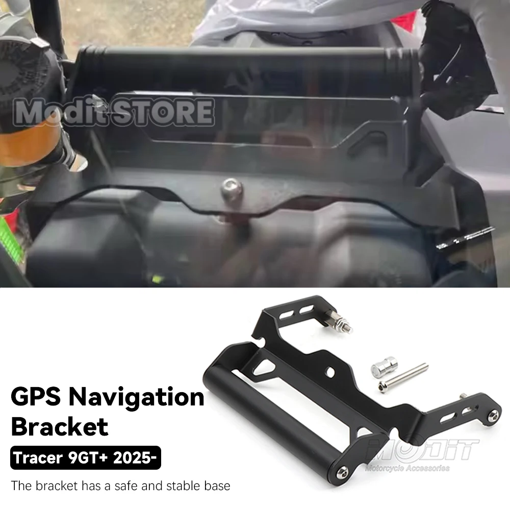 Für YAMAHA 9 GT+ GT Y-AMY Tracer 9GT+ 9GT 2025 2026 Motorrad GPS-Navigationshalterung Telefonhalter Lenkerverlängerung