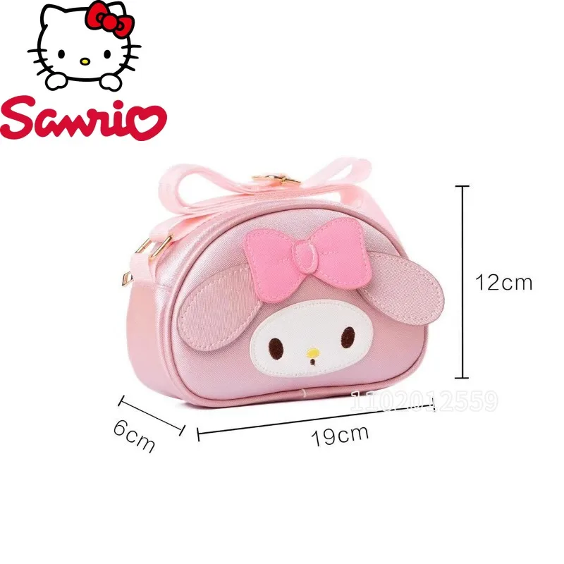Sanrio Kuromi New Girls' Shoulder Bag Luxury Brand Girls' Shoulder Crossbody Bag 3D Cartoon Fashion High Quality Girls' Bag