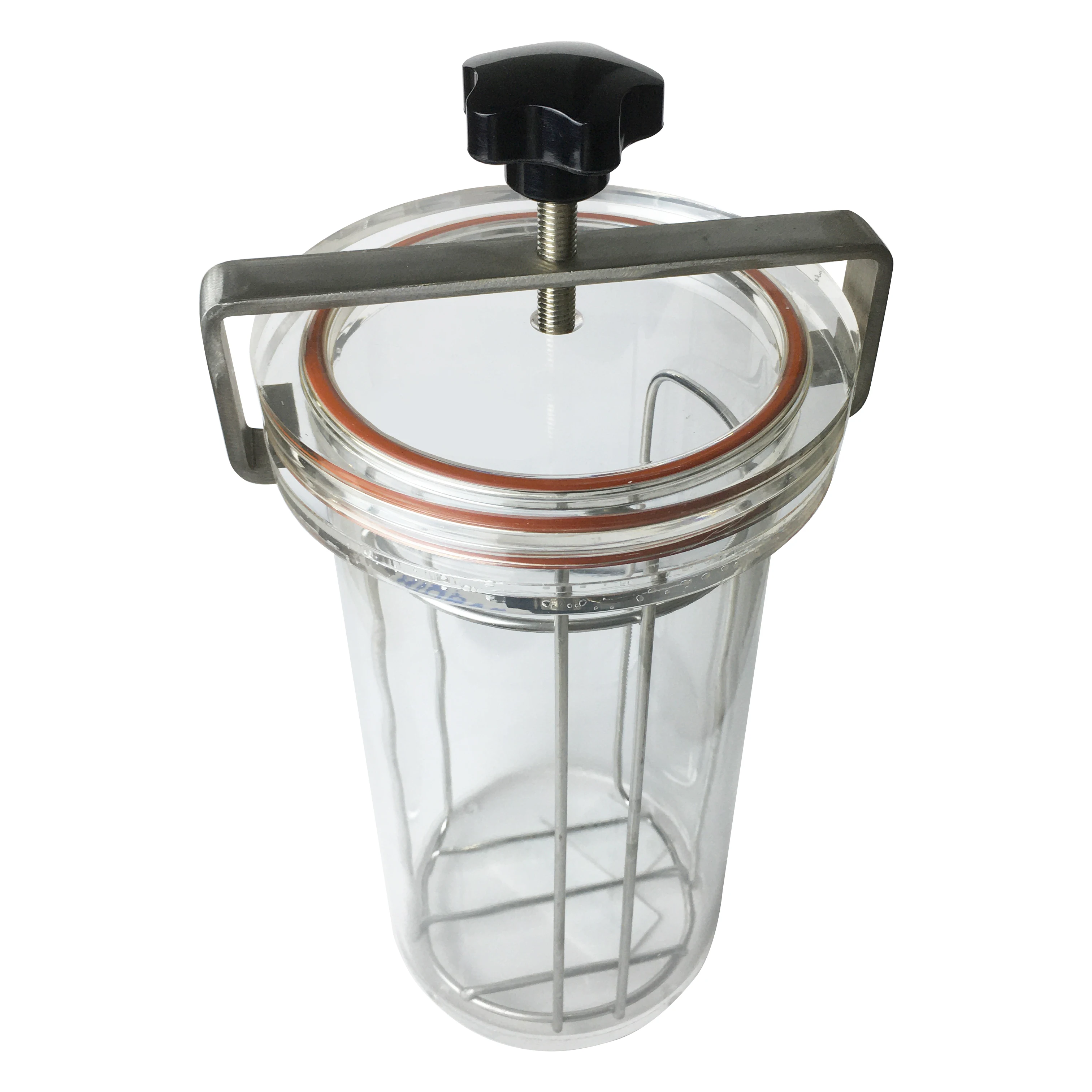 

Transparent PMMA Quick Snapshut Coupling with Stainless Steel Bracket for Tissue Processor Wholesale Lab Supplies Anaerobic Jar