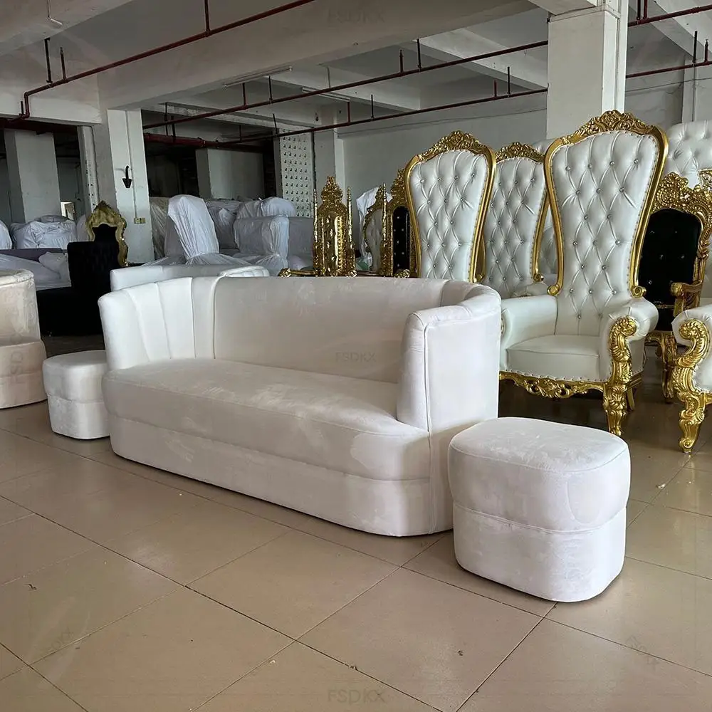 

Luxury Style Reclining Corner Sofa Set Corner Velvet Couch for Living Room for Apartment Mall Villa Durable Fabric Sponge