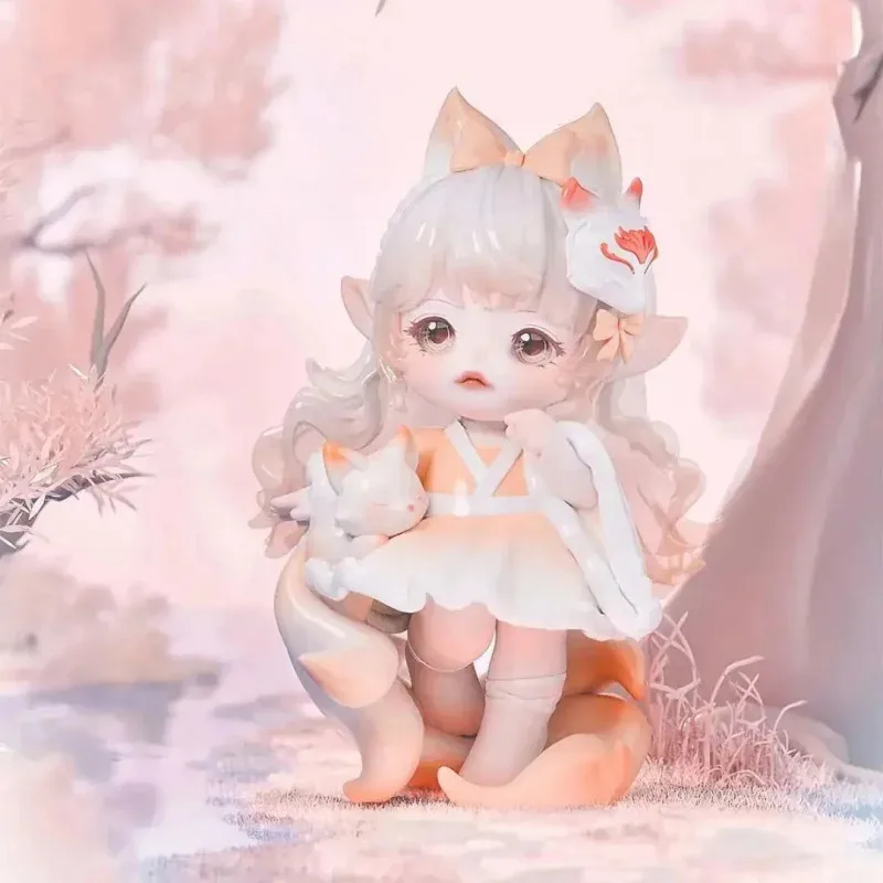 رحلة نباتية إلى الغرب حلم سلسلة صندوق أعمى صندوق غامض دمى صندوق أعمى اللعب هدية Kawaii عمل أنيمي الشكل