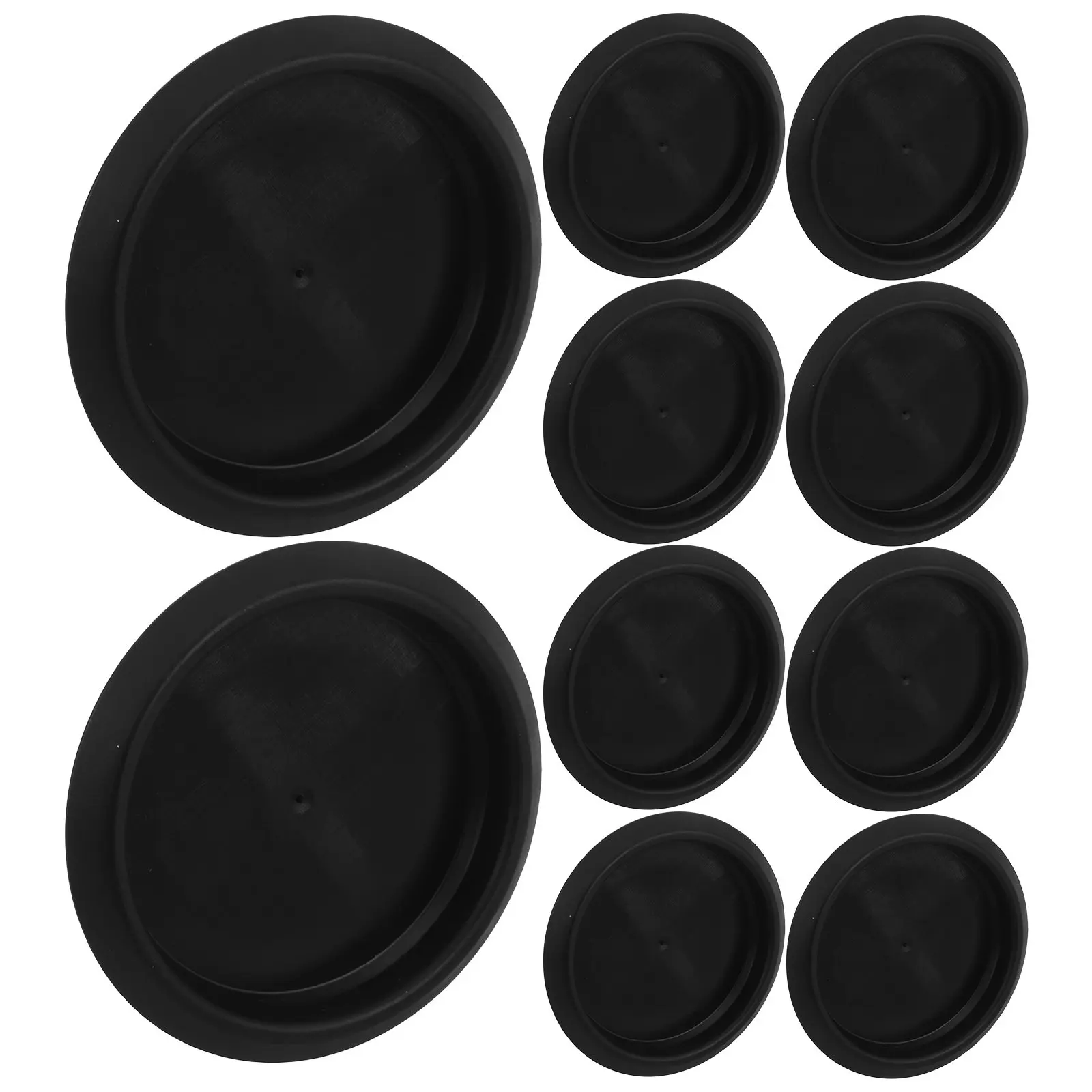 

20Pcs Car Door Sealing Plug High Elasticity Rubber Plastic Hole Cover Universal Edge Protector Car Bumper Body Scratch