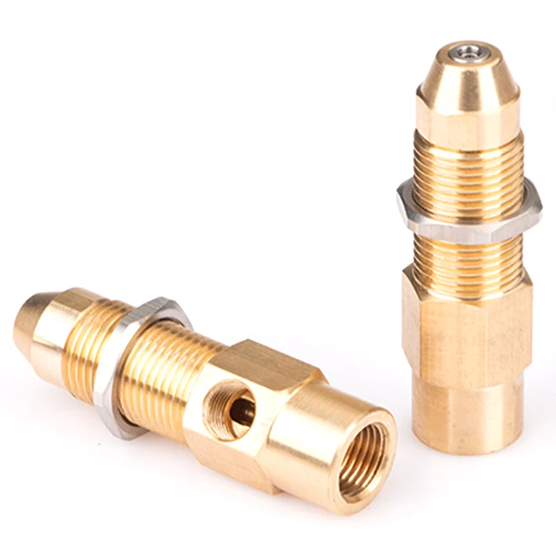 

1Pcs Brass Nozzle Waste Oil Burner Nozzle Air Atomizing Nozzle Full Cone Waste Oil Burner Jet Fuel Nozzle 1.0/1.3/1.5/2.0/2.5MM